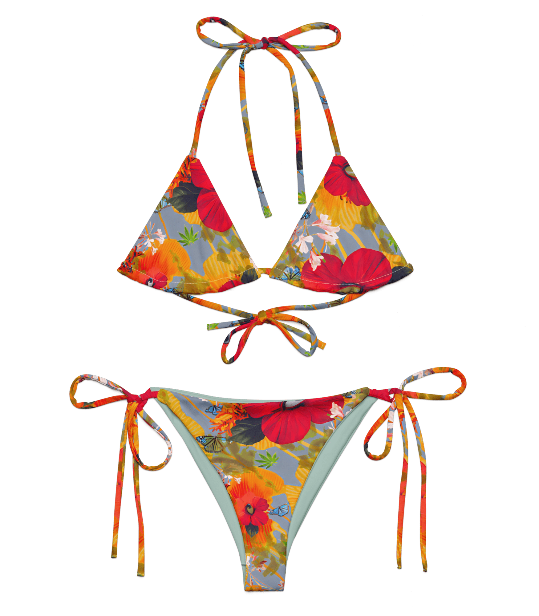 Gaia Bikini Set - Swimwear - Hemptress®️